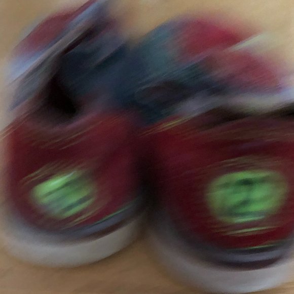 Kids' Vintage Fineline Suede Velcro Bowling Shoes - Picture 6 of 6